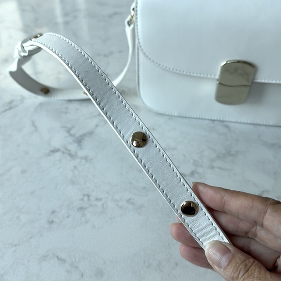 🆕 SÉZANE MILO MINI CLASSIC BAG (WHITE) - Picture 7 of 16